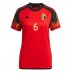 Belgien Axel Witsel #6 Replika Hemma matchkläder Dam VM 2022 Korta ärmar